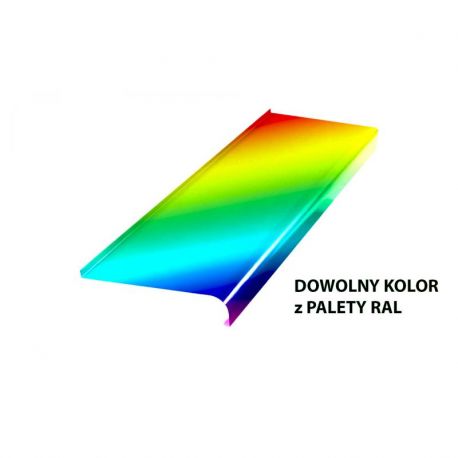 Parapet zewnętrzny stalowy softline - Dowolny kolor RAL powyżej 248cm